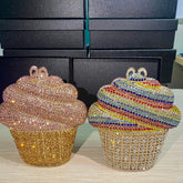 Crystal Cupcake Clutch - Agrawal Factory